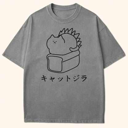 Kyattojira Loaf T-Shirt Grey / S 30739726571114724791 T-Shirt