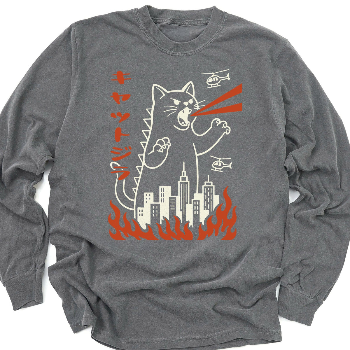 Kyattojira Long Sleeve Pepper / S 14420731559010676693 Long-sleeve