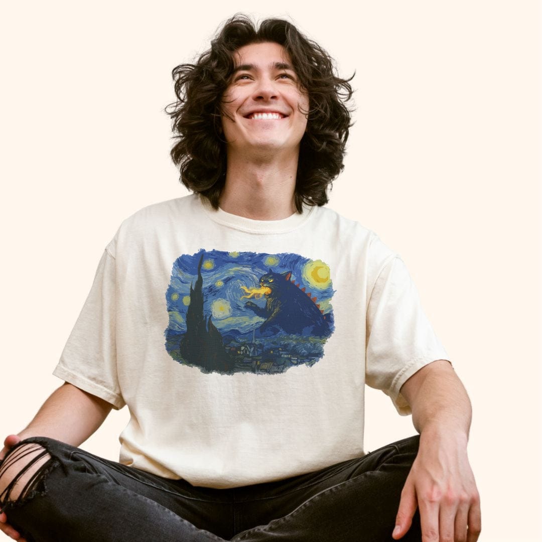 Kyattojira Night T-Shirt T-Shirt