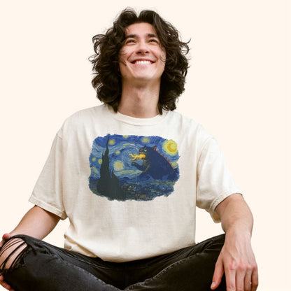 Kyattojira Night T-Shirt T-Shirt