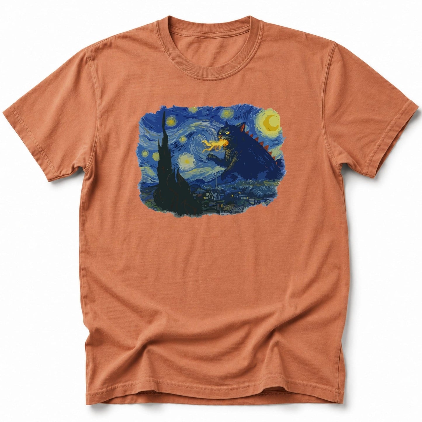 Kyattojira Night T-Shirt Yam / S 15405243731930340241 T-Shirt