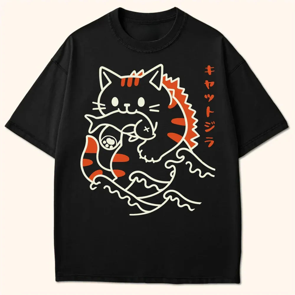 Kyattojira Of The Sea T-Shirt Black / S 32045617448290625259 T-Shirt