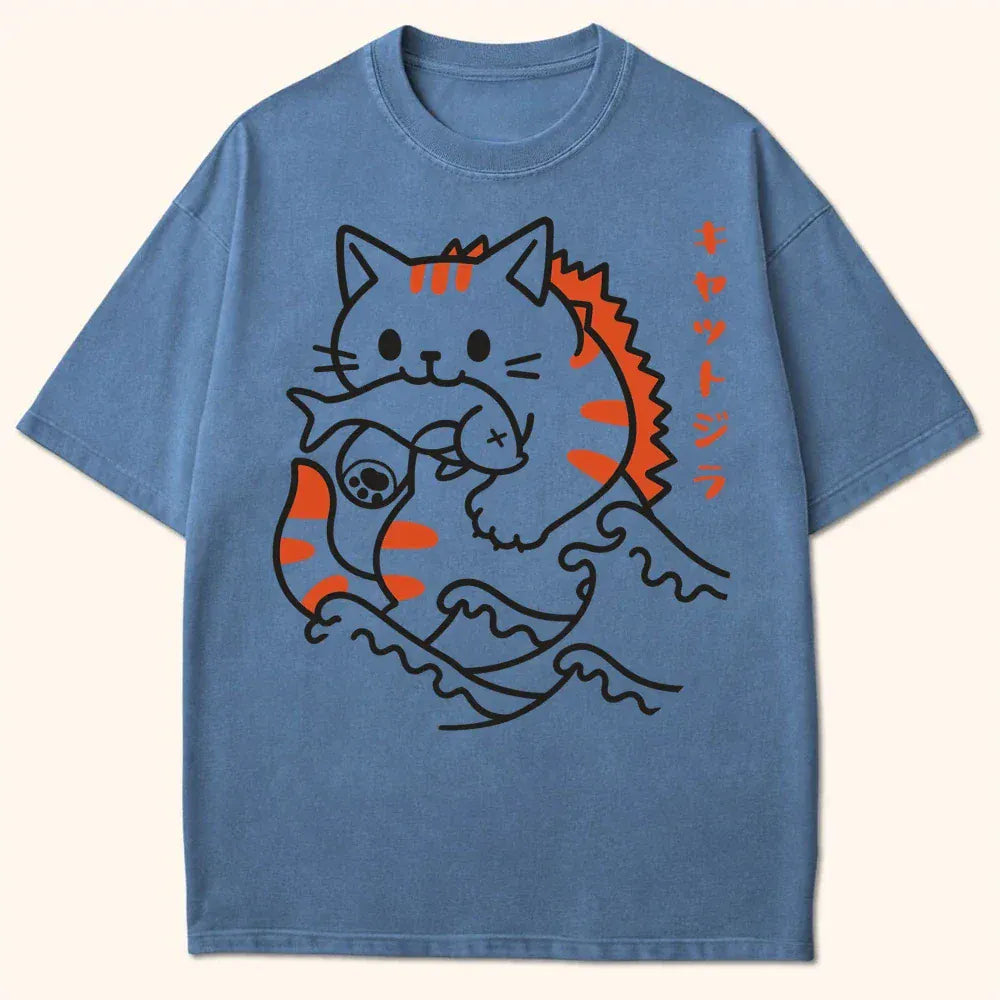 Kyattojira Of The Sea T-Shirt Blue Jean / S 30482152680644733468 T-Shirt