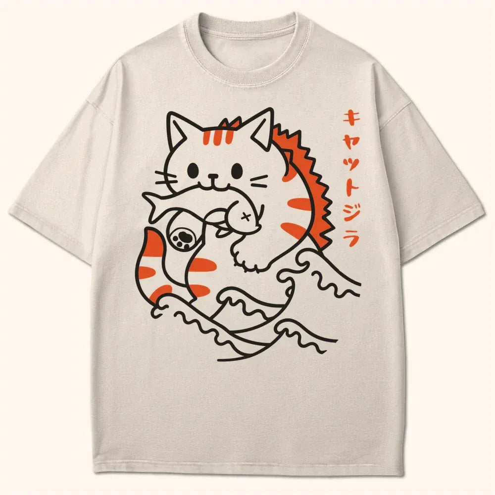 Kyattojira Of The Sea T-Shirt Ivory / S 11956056400340047497 T-Shirt