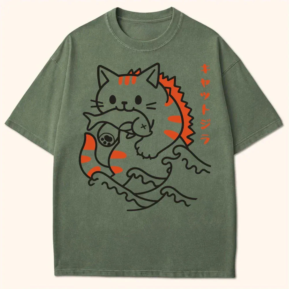 Kyattojira Of The Sea T-Shirt Moss / S 40863763205717548463 T-Shirt