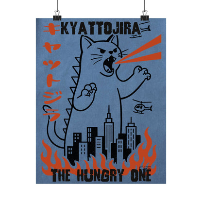 Kyattojira Poster 11″ x 14″ / Matte 14458736160117773222 Poster