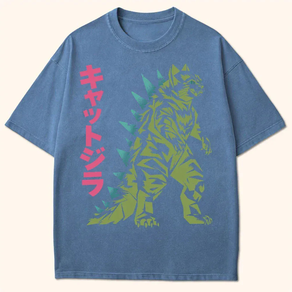 Kyattojira Prime T-Shirt Blue Jean / S 38260057375492965154 T-Shirt