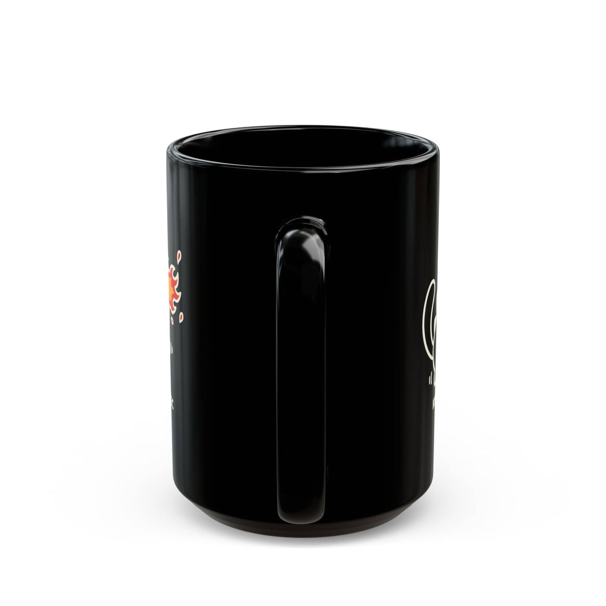 Kyattojira Protec Black Mug (15oz) 15oz 22008269480682952672 Mug