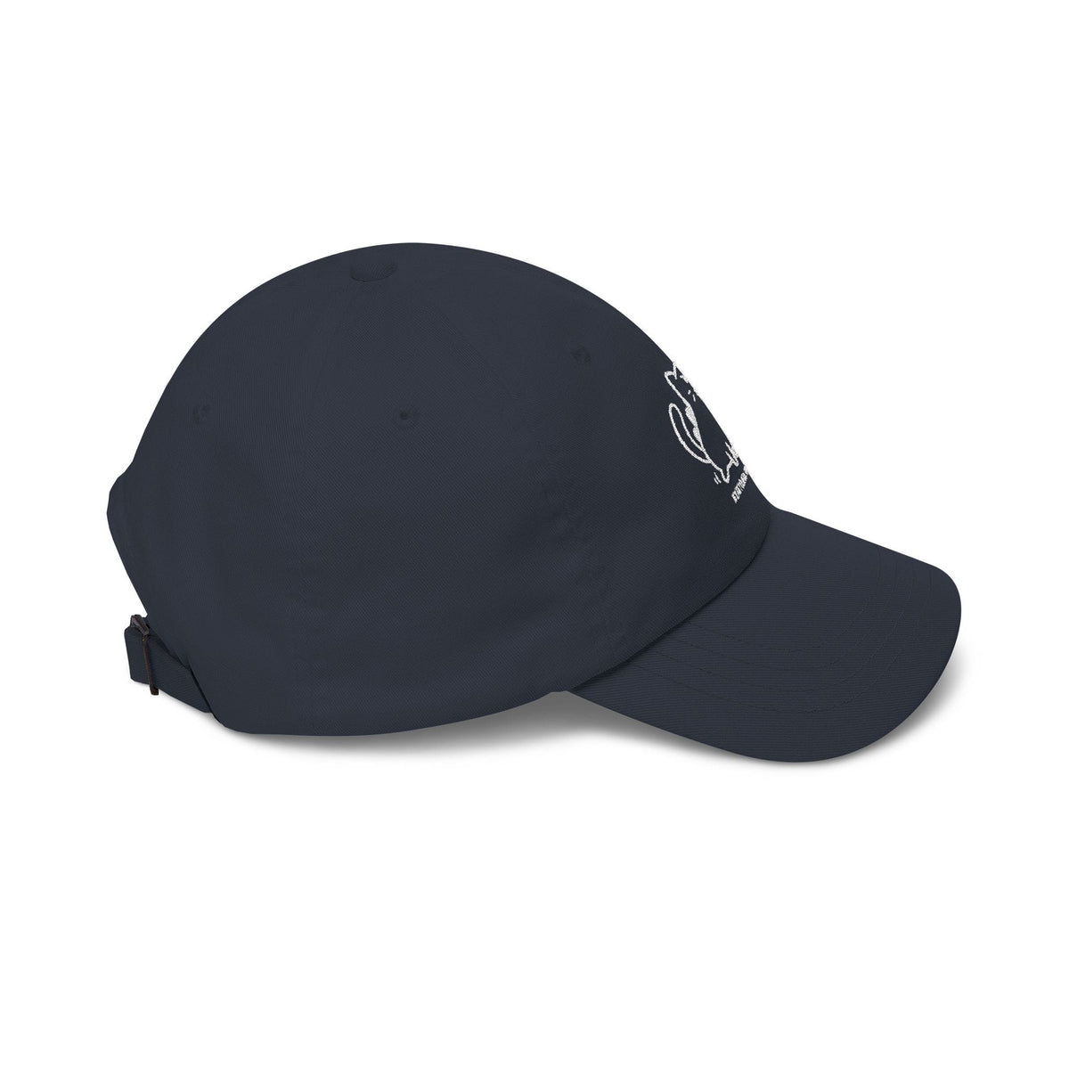 Kyattojira Protec Embroidered Classic Cap — Black & Navy Hats