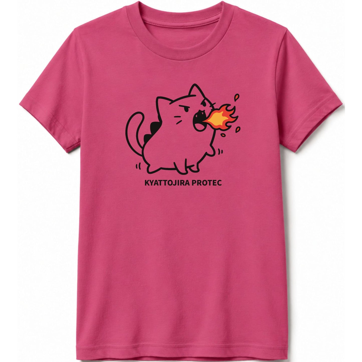 Kyattojira Protec Kids Tee Berry / S 43328987922781678410 Kids clothes