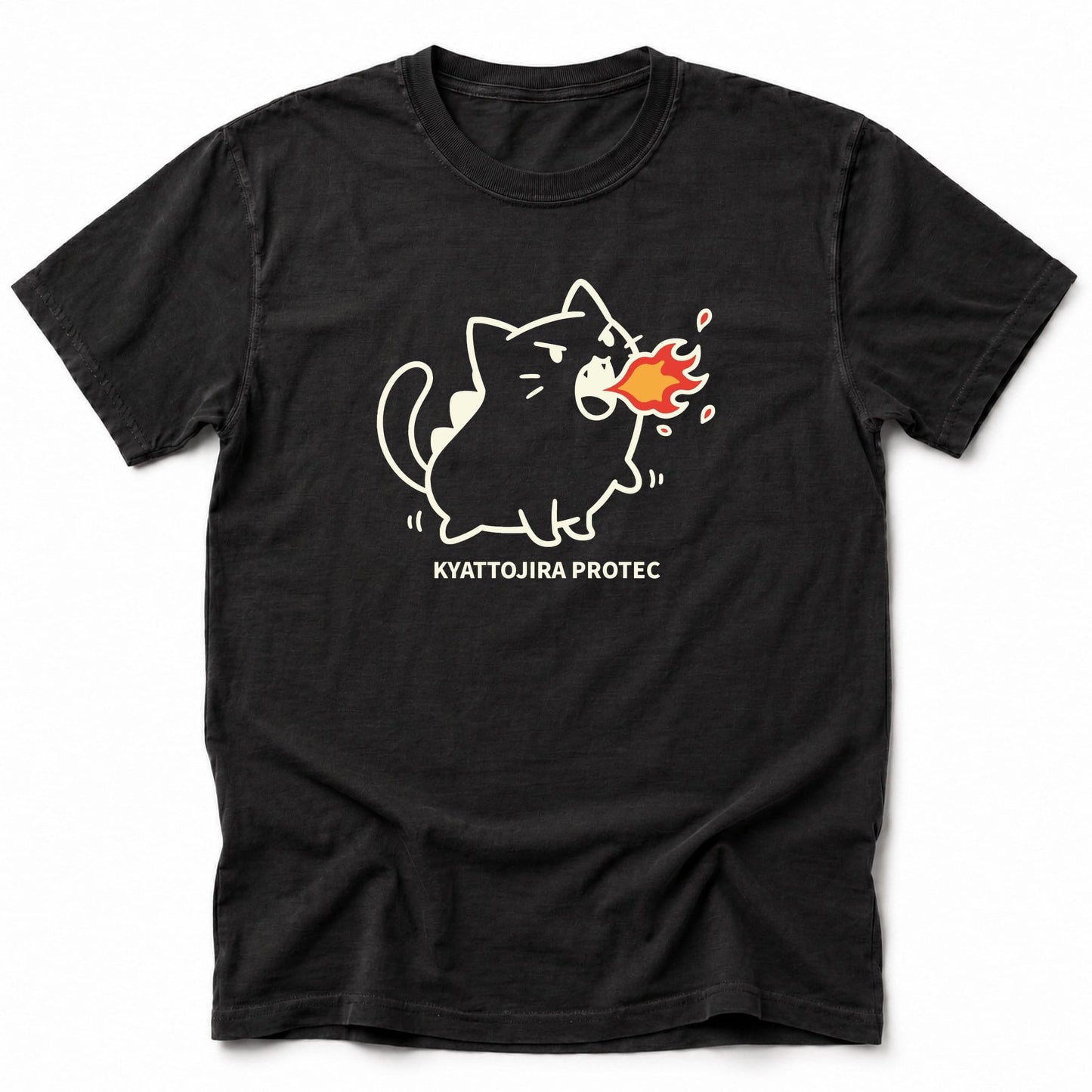 Kyattojira Protec T-Shirt Black / S 30039968822670729709 T-Shirt