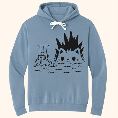 Kyattojira Pursuit Hoodie Blue Jean / S 96954058196530833552 Hoodie