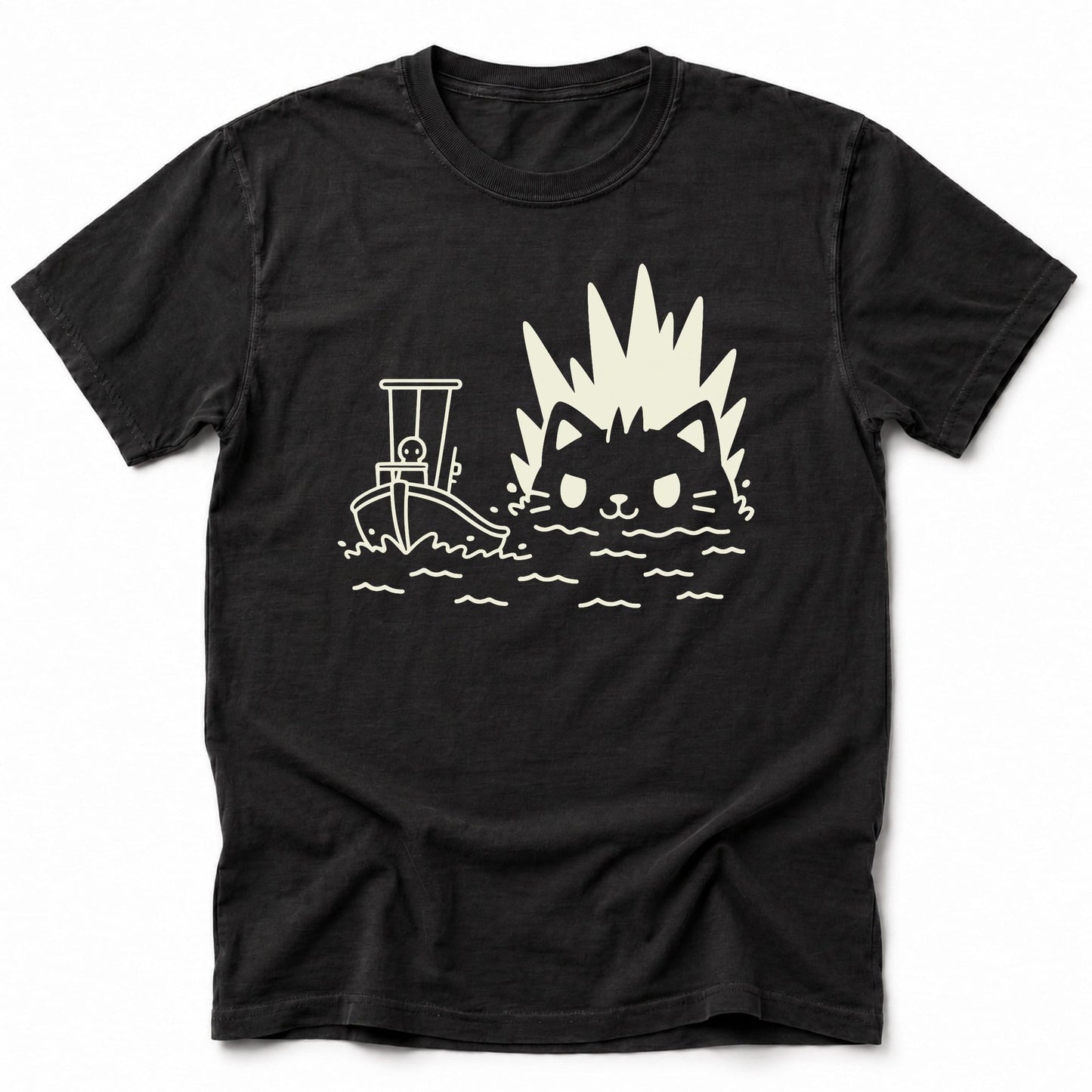 Kyattojira Pursuit T-Shirt Black / S 19736796957536685422 T-Shirt