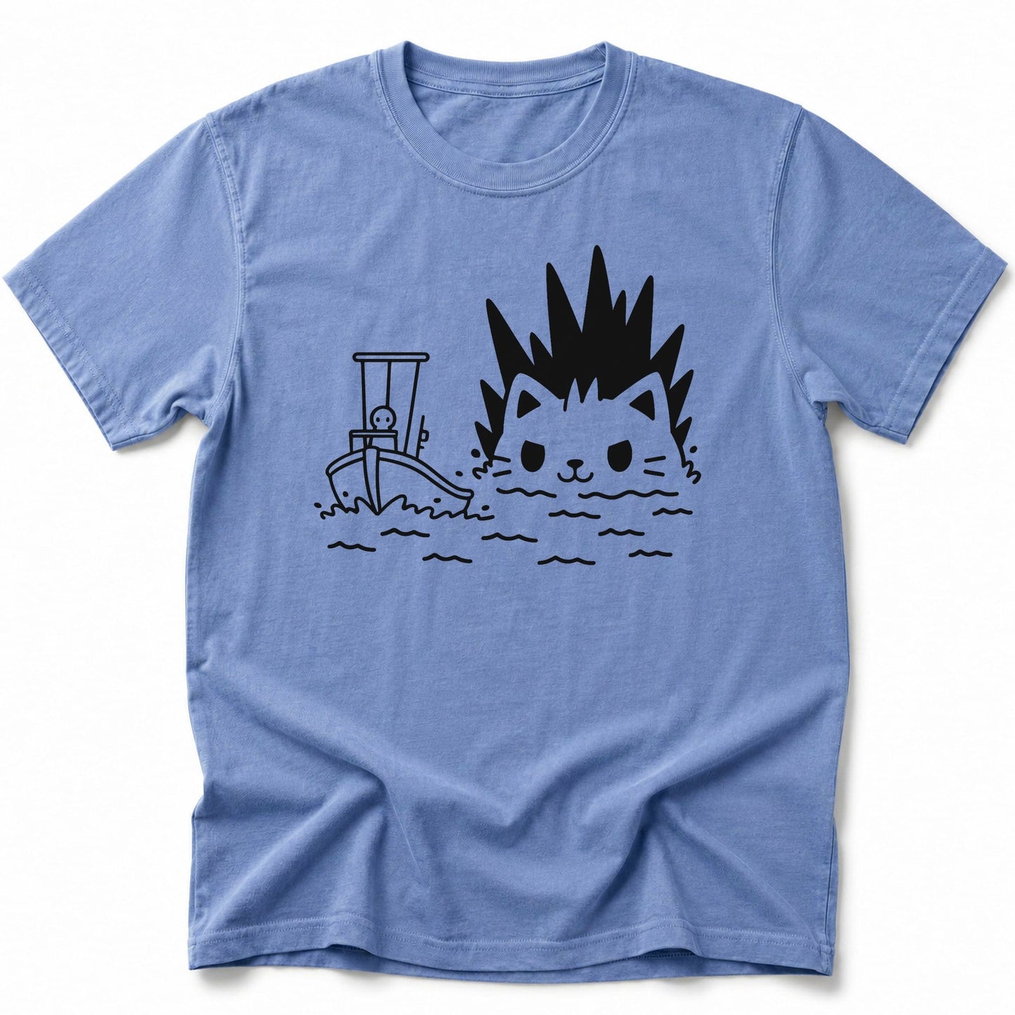Kyattojira Pursuit T-Shirt Blue Jean / S 29650933667446184278 T-Shirt