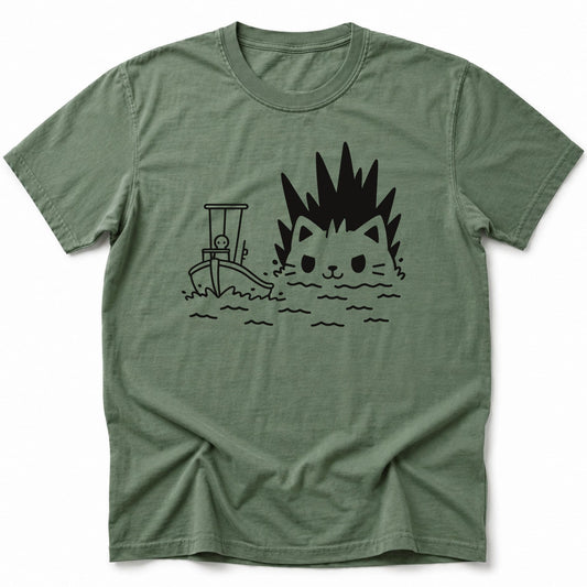 Kyattojira Pursuit T-Shirt Moss / S 34299748668690984185 T-Shirt
