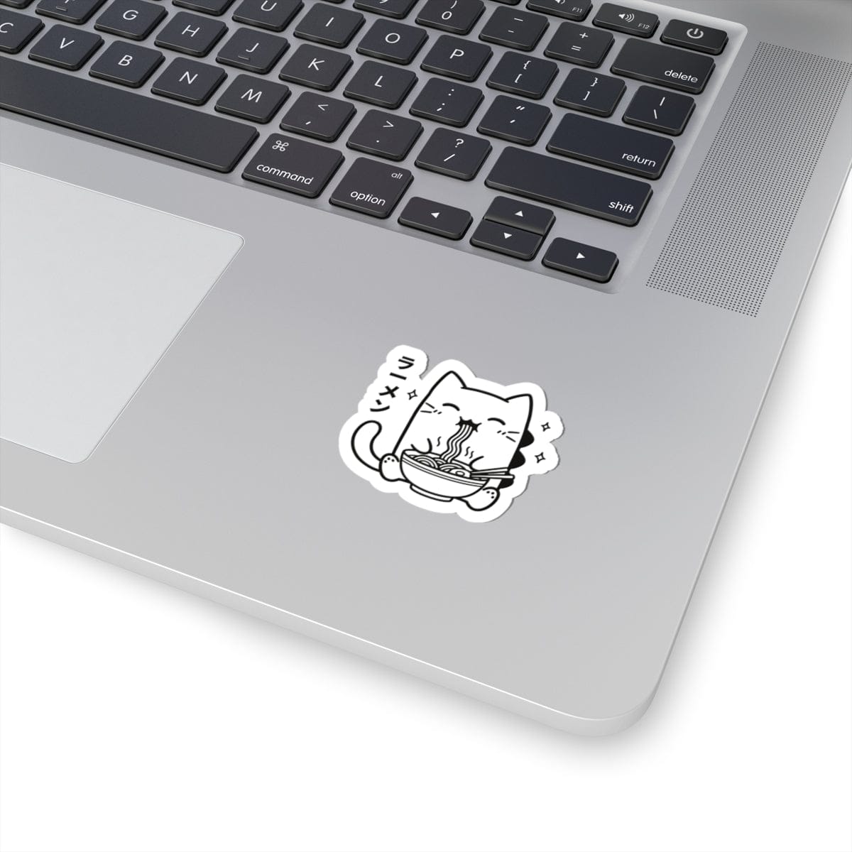 🍜 Kyattojira Ramen Time — Mini Sticker (2"x2") 2" × 2" / White 30254230028777922716 Paper products