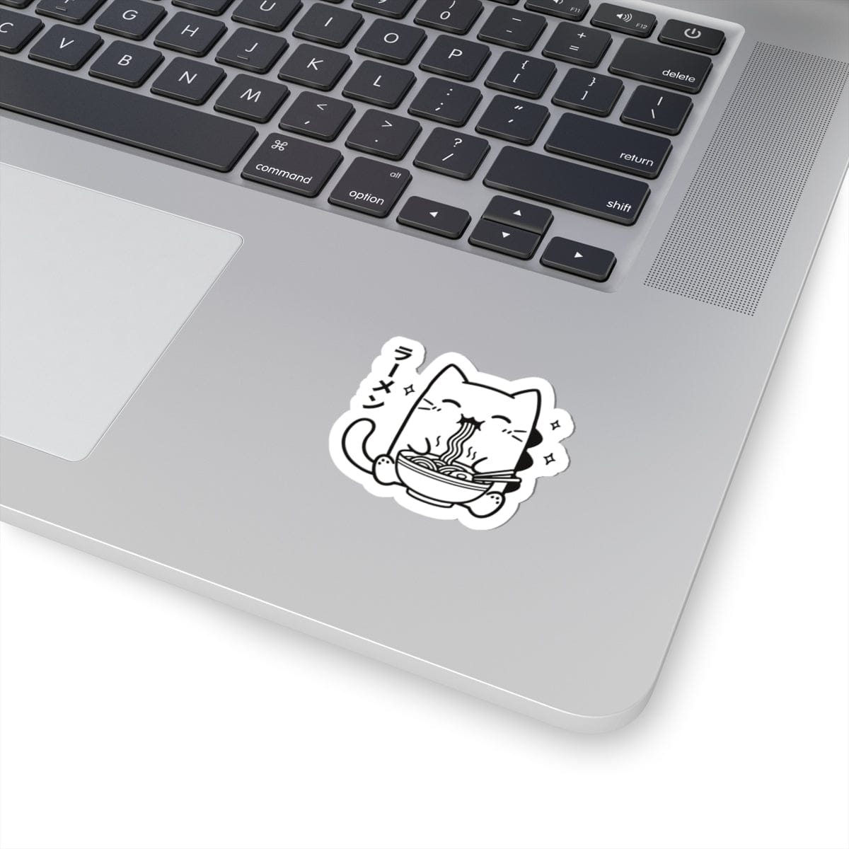 🍜 Kyattojira Ramen Time — Mini Sticker (2"x2") 2" × 2" / White 30254230028777922716 Paper products