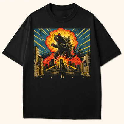 Kyattojira Rampage T-Shirt Black / S 82683648927939805240 T-Shirt