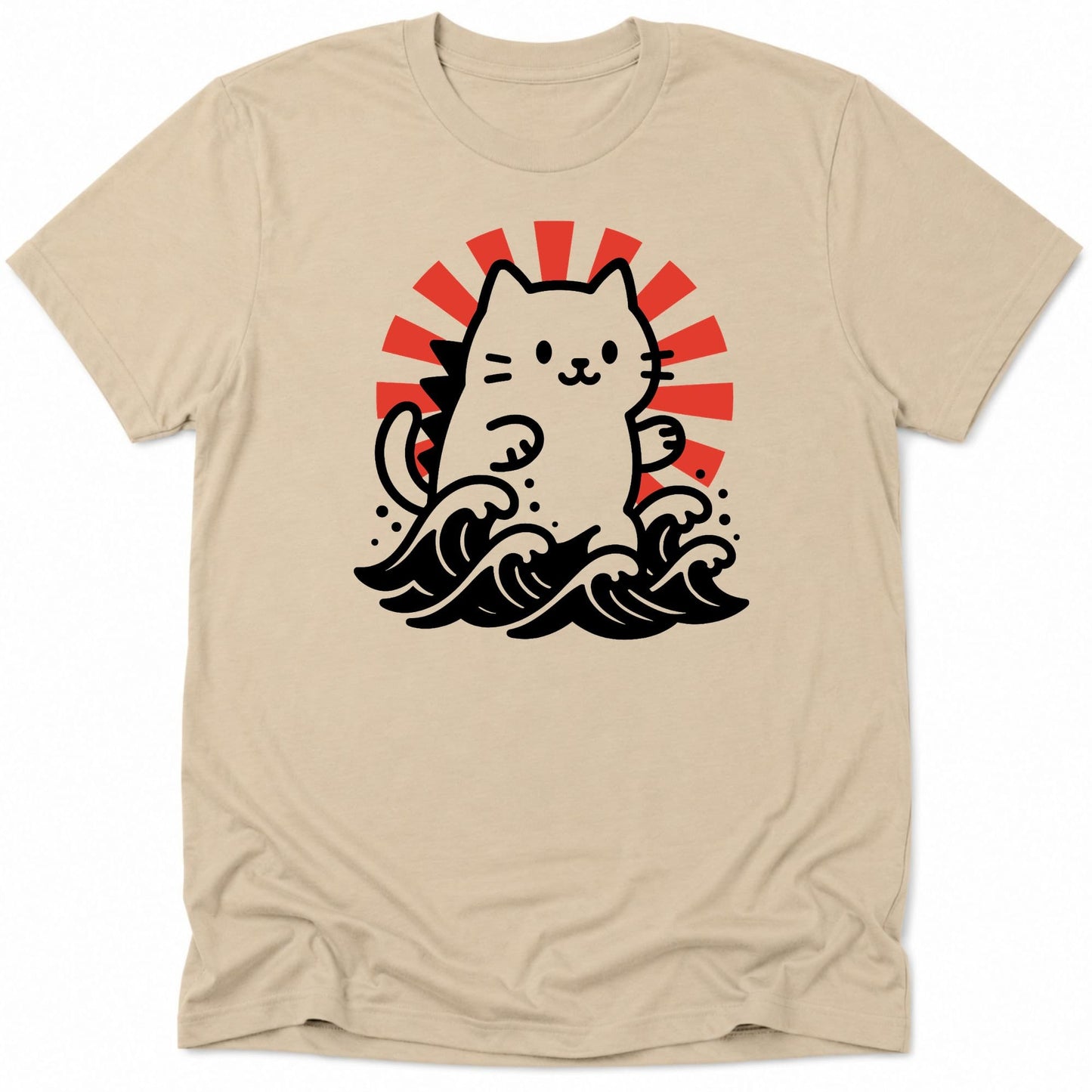 Kyattojira Rising Everyday Softstyle Tee Sand / S 15229709820611526340 T-Shirt