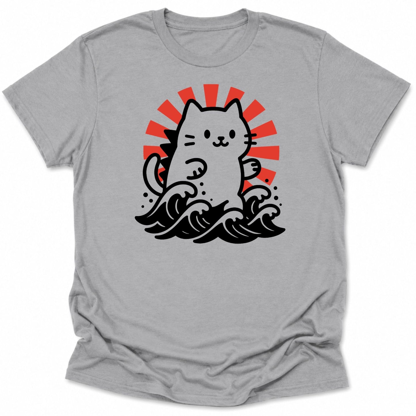 Kyattojira Rising Everyday Softstyle Tee Sport Grey / S 24391493912484323276 T-Shirt