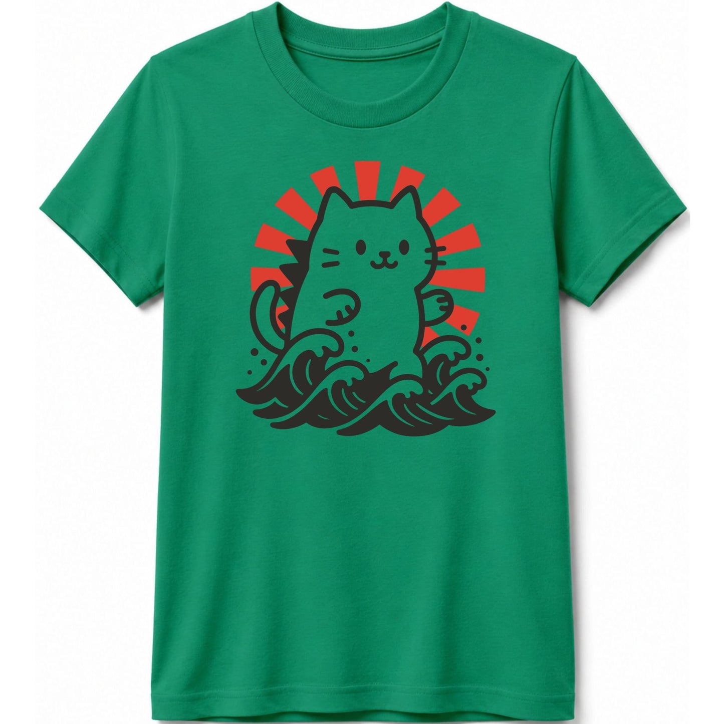 Kyattojira Rising Kids Tee Kelly / S 97880389564081979184 Kids clothes