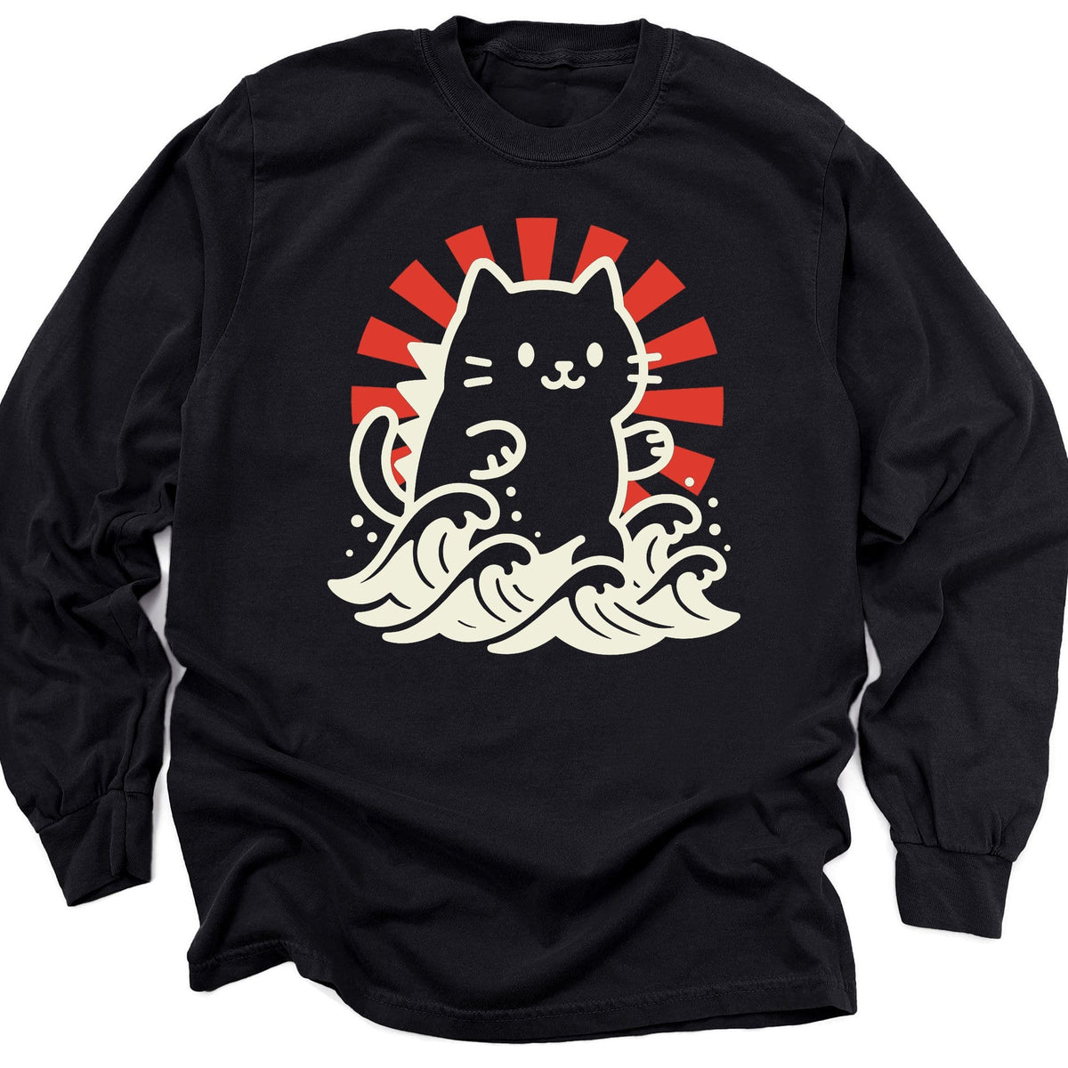 Kyattojira Rising Long Sleeve Black / M 48719486001099669516 Long-sleeve