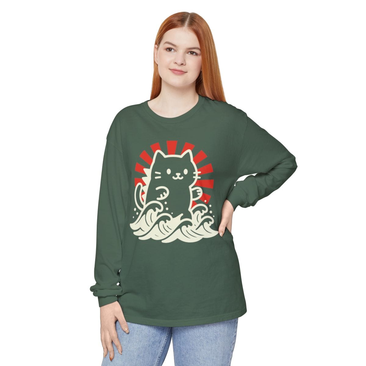 Kyattojira Rising Long Sleeve Long-sleeve