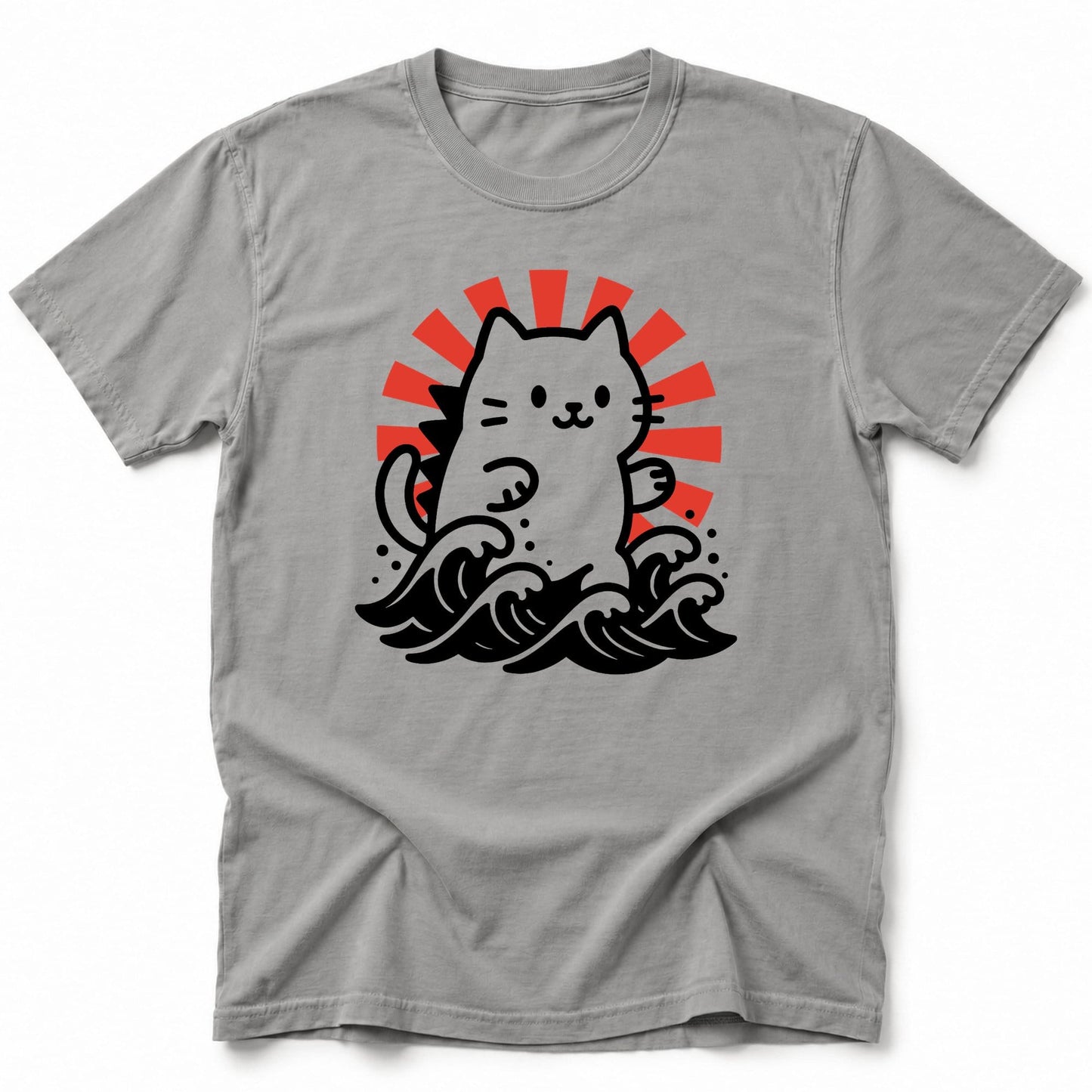 Kyattojira Rising T-Shirt Grey / S 11881060928221167985 T-Shirt