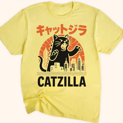 Kyattojira Strikes Everyday Softstyle Tee Cornsilk / S 18653315492800294150 T-Shirt