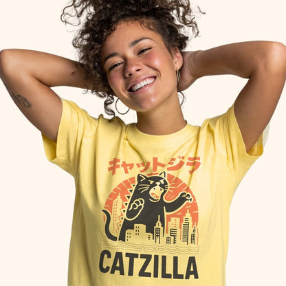 Kyattojira Strikes Everyday Softstyle Tee T-Shirt