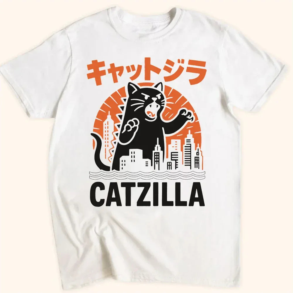 Kyattojira Strikes Everyday Softstyle Tee White / S 55360693346843414828 T-Shirt