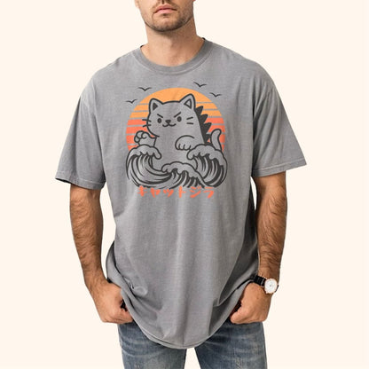 Kyattojira Sunset T-Shirt T-Shirt