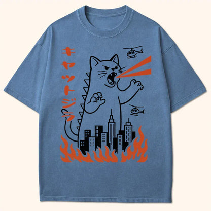 Kyattojira T-Shirt Blue Jean / S 12951231862975460061 T-Shirt