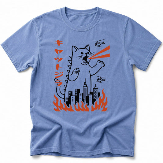 Kyattojira T-Shirt Blue Jean / S 12951231862975460061 T-Shirt
