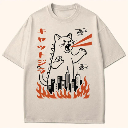 Kyattojira T-Shirt Ivory / S 15505623078653821850 T-Shirt