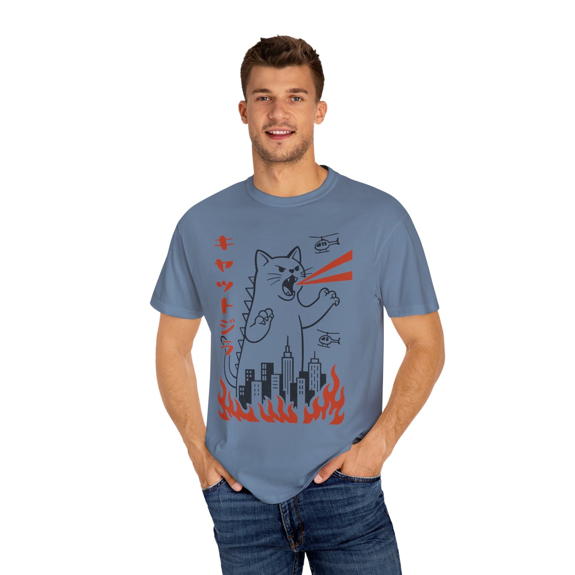 Kyattojira T-Shirt  – Softest Cat Tee on Earth T-Shirt