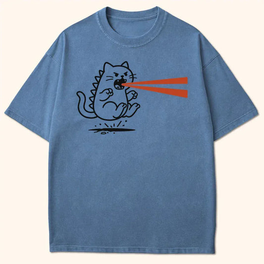 Kyattojira Takes Flight T-Shirt Blue Jean / S 25176391029928888858 T-Shirt