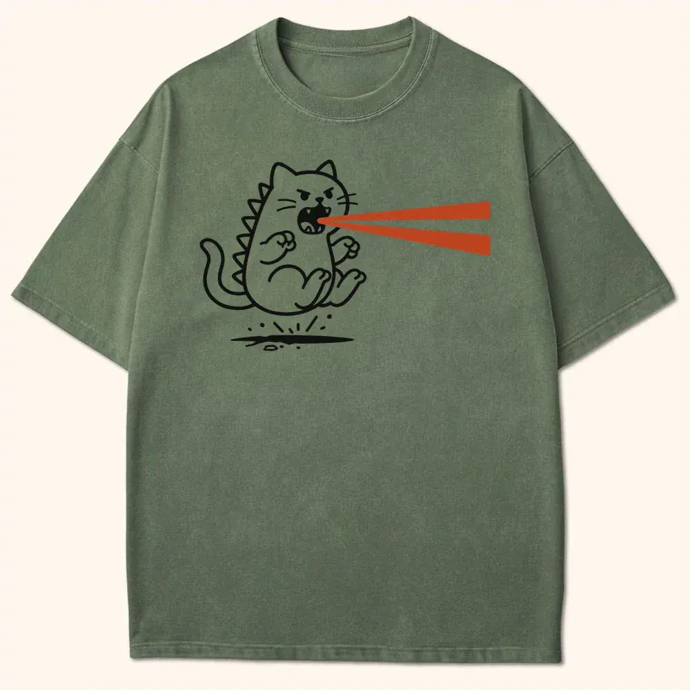 Kyattojira Takes Flight T-Shirt Moss / S 17158167256206537403 T-Shirt