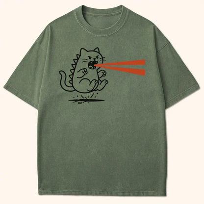 Kyattojira Takes Flight T-Shirt Moss / S 17158167256206537403 T-Shirt