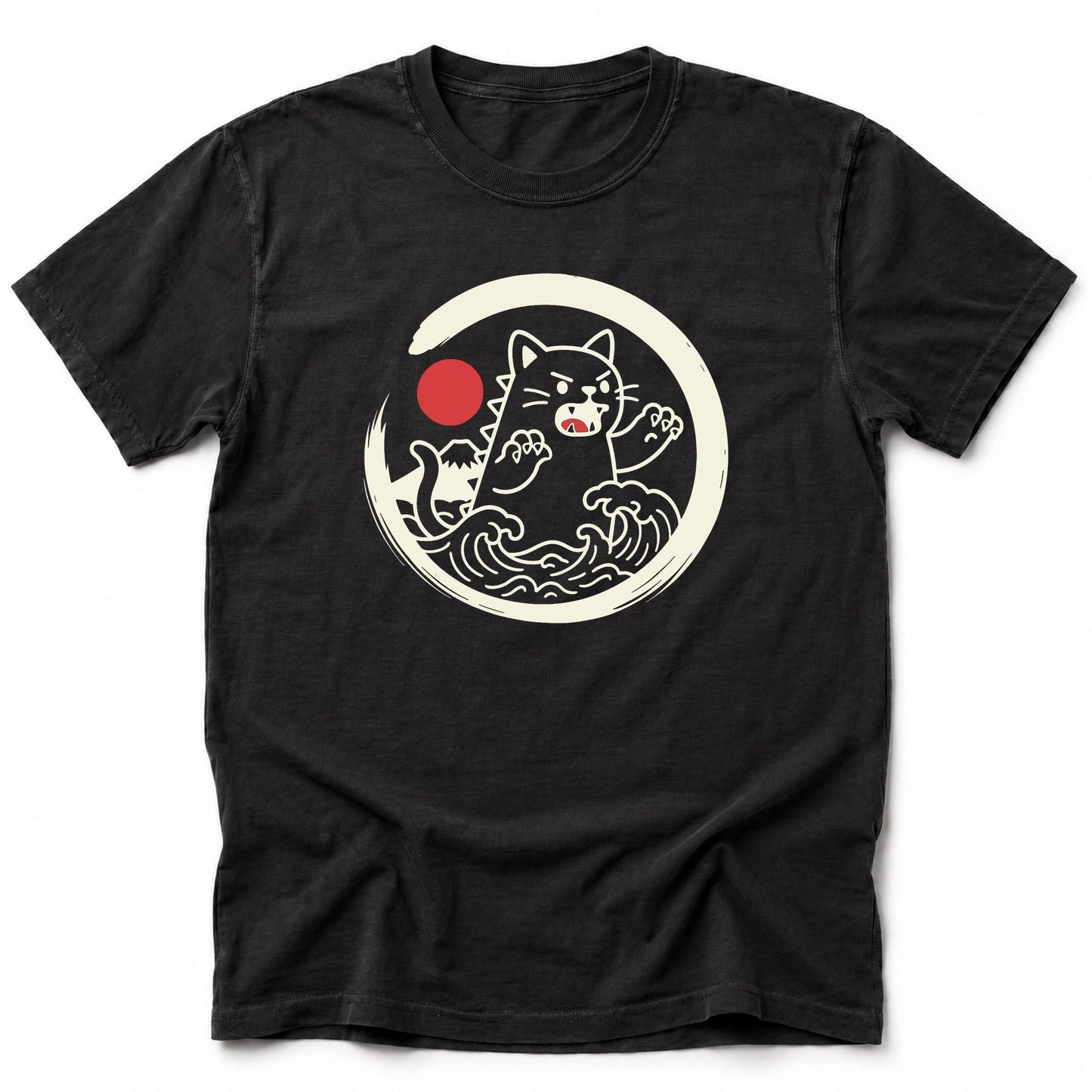 Kyattojira Tides T-Shirt Black / S 49380816330608457265 T-Shirt