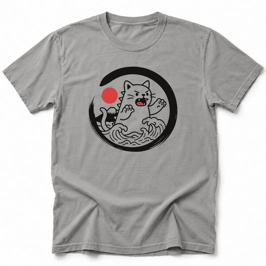 Kyattojira Tides T-Shirt Grey / S 82660645775680558303 T-Shirt