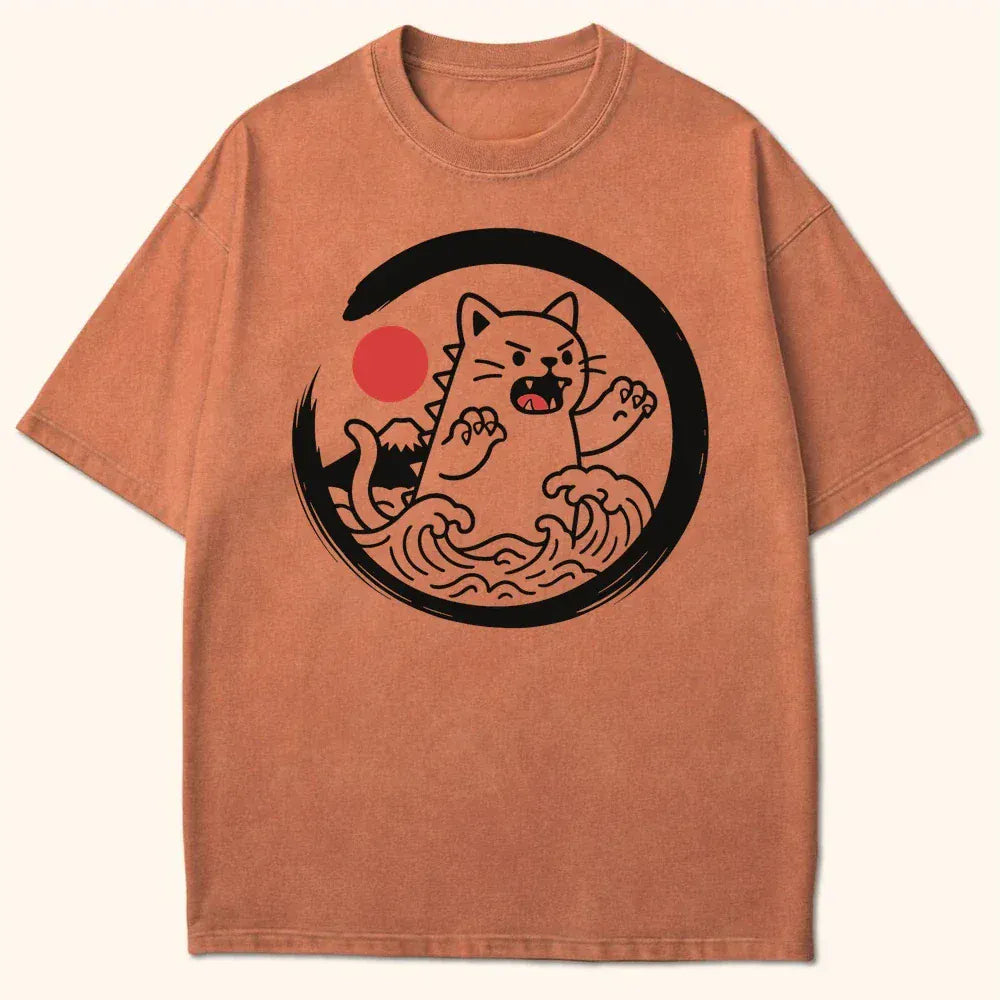 Kyattojira Tides T-Shirt Yam / S 27027536584067632505 T-Shirt