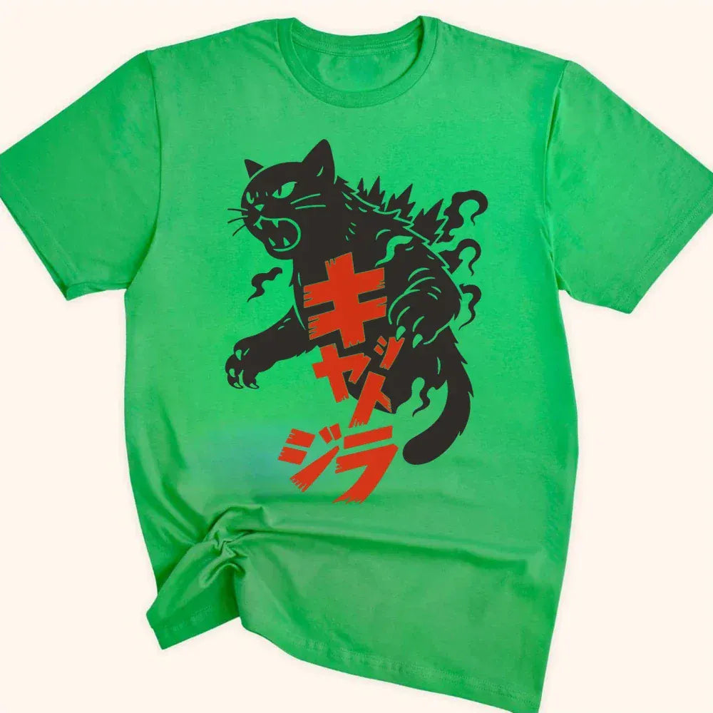 Kyattojira Unleashed Everyday Softstyle Tee Irish Green / S 32226623885095013216 T-Shirt