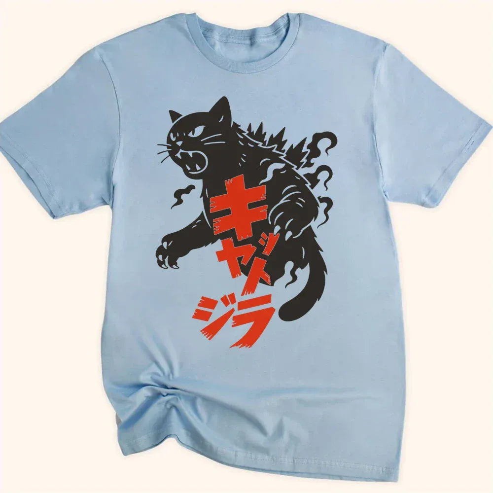 Kyattojira Unleashed Everyday Softstyle Tee Light Blue / S 16611408187883713751 T-Shirt