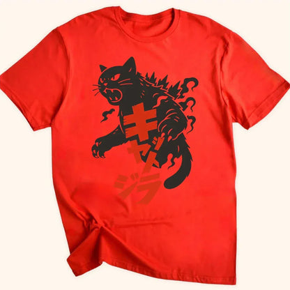 Kyattojira Unleashed Everyday Softstyle Tee Red / S 47545961488496605181 T-Shirt