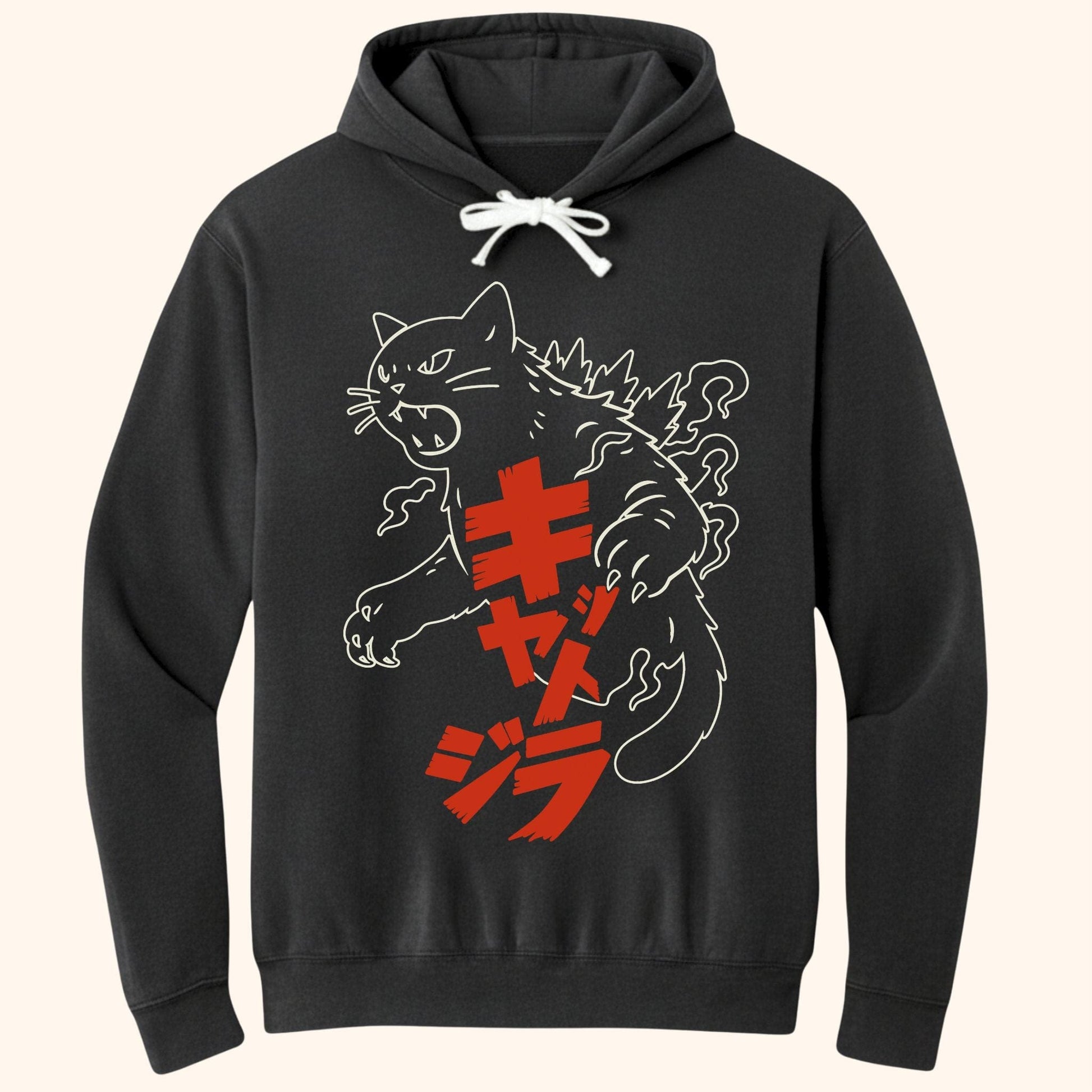 Kyattojira Unleashed Hoodie Black / S 27212394653041163964 Hoodie