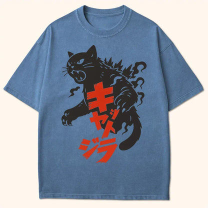 Kyattojira Unleashed T-Shirt Blue Jean / S 48632505474786404915 T-Shirt