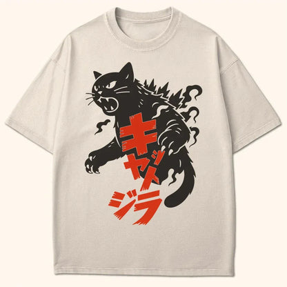 Kyattojira Unleashed T-Shirt Ivory / S 89533456247968495633 T-Shirt