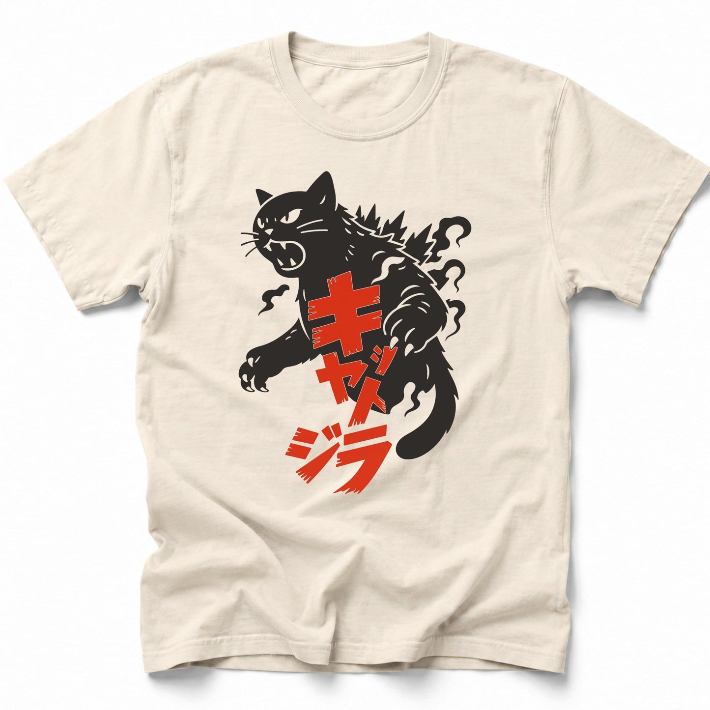 Kyattojira Unleashed T-Shirt Ivory / S 89533456247968495633 T-Shirt