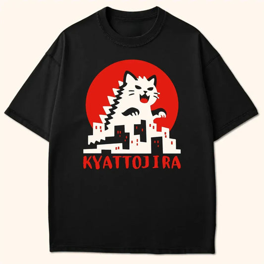 Kyattojira Uprising T-Shirt Black / S 92782775853118751048 T-Shirt